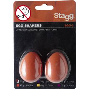 Stagg Egg-2 - Shaker Egg - Orange