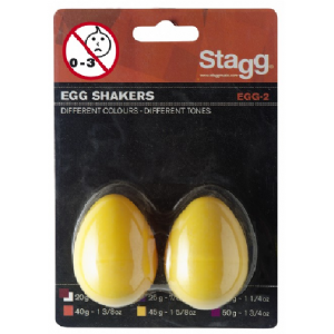 Stagg Egg-2 - Shaker Egg - Geel