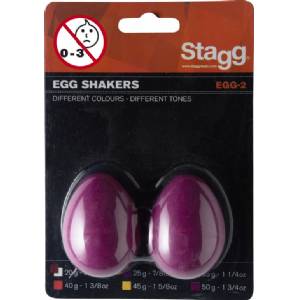 Stagg Egg-2 - Shaker Egg - Magenta