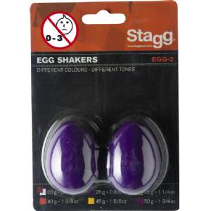 Stagg Egg-2 - Shaker Egg - Paars