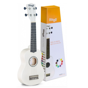 Stagg US-White - Soprano Ukulele