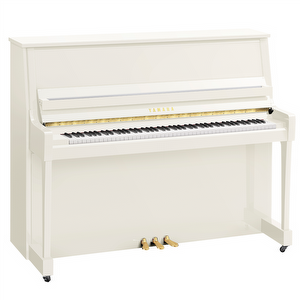  Yamaha B30PWH Akoestische Piano - Hoogglans Wit