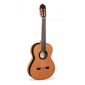 Alhambra 6 White Ebony - Konzertgitarre