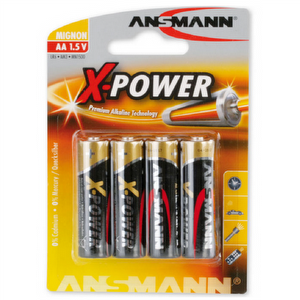 Ansmann Alkaline AA Batteries