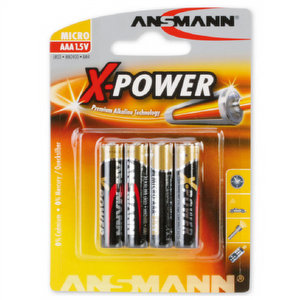 Ansmann Alkaline AAA-Batterien
