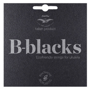 Aquila B-Blacks 184U - Snaren voor Baritonukelele