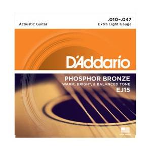 D'Addario EJ15 Extra Light Saiten