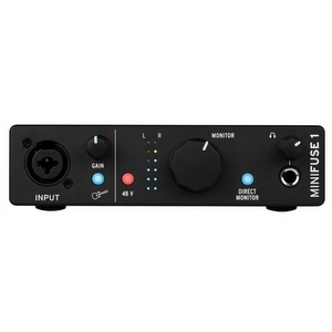 Arturia MiniFuse 1 Audio Interface - Zwart Arturia MiniFuse 1 Audio Interface - Zwart