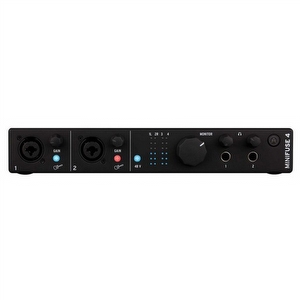 Arturia Minifuse 4 Audio Interface - Schwarz