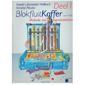 Blokfluitkoffer 1 - methode voor sopraanblokfluit