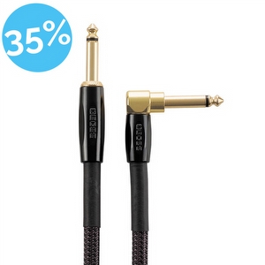 Boss BIC-P10A Premium - Haakse Instrumentkabel - 3 Meter