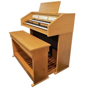 Content D4327 Light Oak Used Organ
