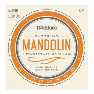 D'Addario EJ74 - Mandoline Snaren