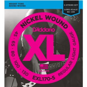 D'Addario EXL170-5 Saiten für Bassgitarre
