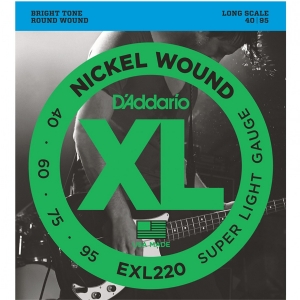 D'Addario EXL220 Bass Strings