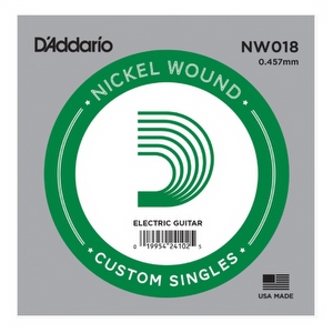 D'Addario NW018 - Elektrische Snaar .018