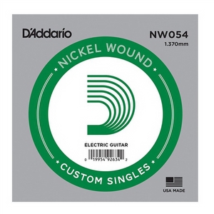 D'Addario NW054 - Saite für E-Gitarre