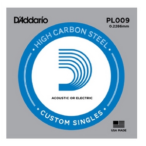 D'Addario PL009 - Stalen Snaar .009
