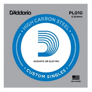 D'Addario PL010 - Stalen Snaar .010