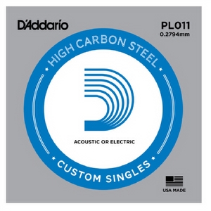 D'Addario PL011 - Stalen Snaar .011