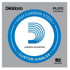 D'Addario PL012 - Stahlsaite
