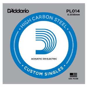 D'Addario PL014 - Stalen Snaar .014