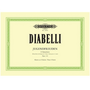 Diabelli - Jugendfreuden 6 sonatinen opus 163