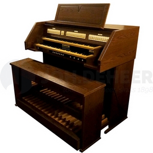 Domus Jubilate 330 Deluxe Donker Eiken Occasion Orgel