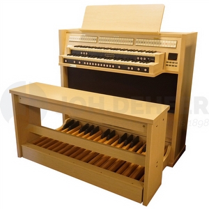 Domus Viscount S5 Occasion Orgel Blank Eiken 