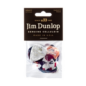 Dunlop Celluloid Heavy Variety Pack - 12-pack