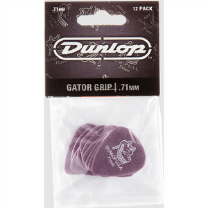 Dunlop Gator Grip 0.71mm Violet - 12-pack