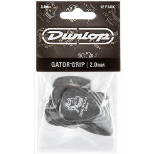 Dunlop Gator Grip 2.00mm Zwart - 12-pack