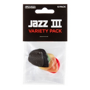 Dunlop Jazz III Variety Pack - 6-pack