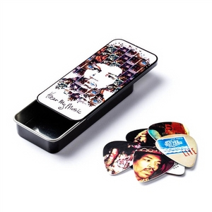 Dunlop Jimi Hendrix Hear My Music Pick Tin - 12-pack