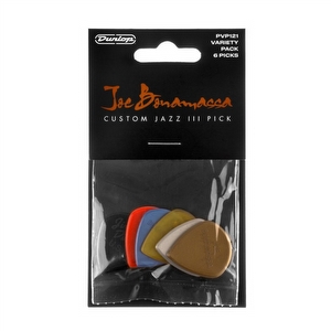 Dunlop Joe Bonamassa Jazz III Variety Pack - 6-pack
