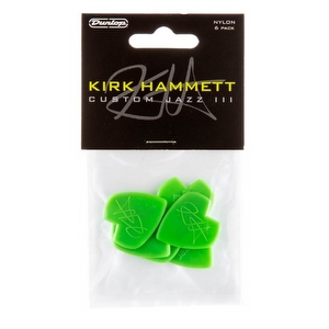 Dunlop Kirk Hammett Jazz III Green - 6-pack