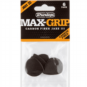 Dunlop Max Grip Jazz III Carbon - 6-pack