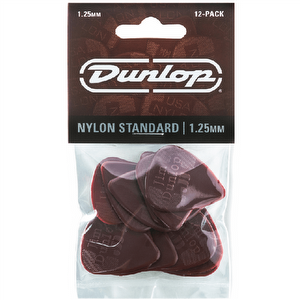 Dunlop Nylon 1.25mm Bruin - 12-pack