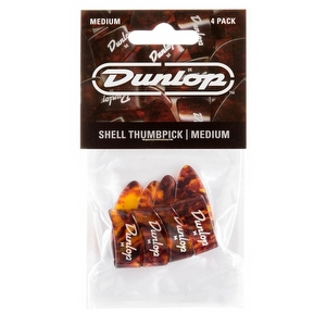 Dunlop Shell Duimplectra Medium - 4-pack
