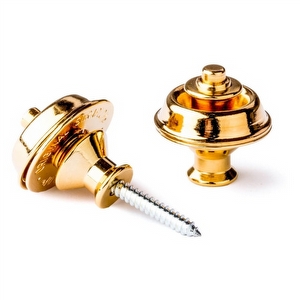 Dunlop Straplok Dual Design - Gold