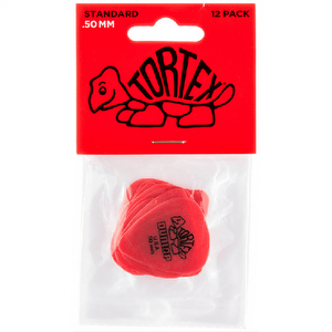 Dunlop Tortex .50mm Red - 12-pack
