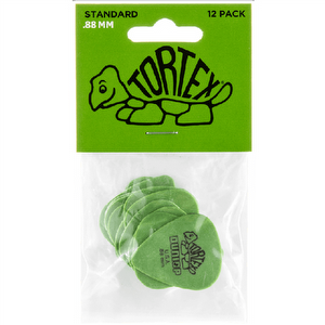 Dunlop Tortex .88mm Groen - 12-pack