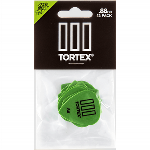 Dunlop Tortex TIII .88mm Groen - 12-pack