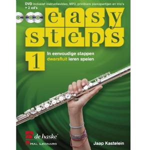 Dwarsfluit 1 - Easy Steps Jaap Kastelein