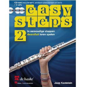Dwarsfluit 2 - Easy Steps Jaap Kastelein