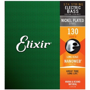 Elixir 15430 Saiten für Bassgitarre 130