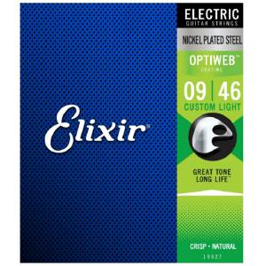 Elixir 19027 Electric Guitar Strings .009
