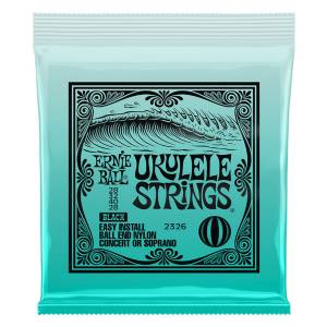 Ernie Ball 2326 Saiten für Ukulele - Schwarz Ernie Ball 2326 Saiten für Ukulele - Schwarz