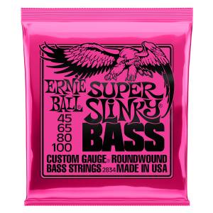 Ernie Ball 2834 Super Slinky 045-100 für Bassgitarre Ernie Ball 2834 Super Slinky 045-100 für Bassgitarre