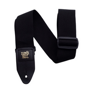 Ernie Ball 4037 Polypro Gitarrengurt - Schwarz Ernie Ball 4037 Polypro Gitarrengurt - Schwarz